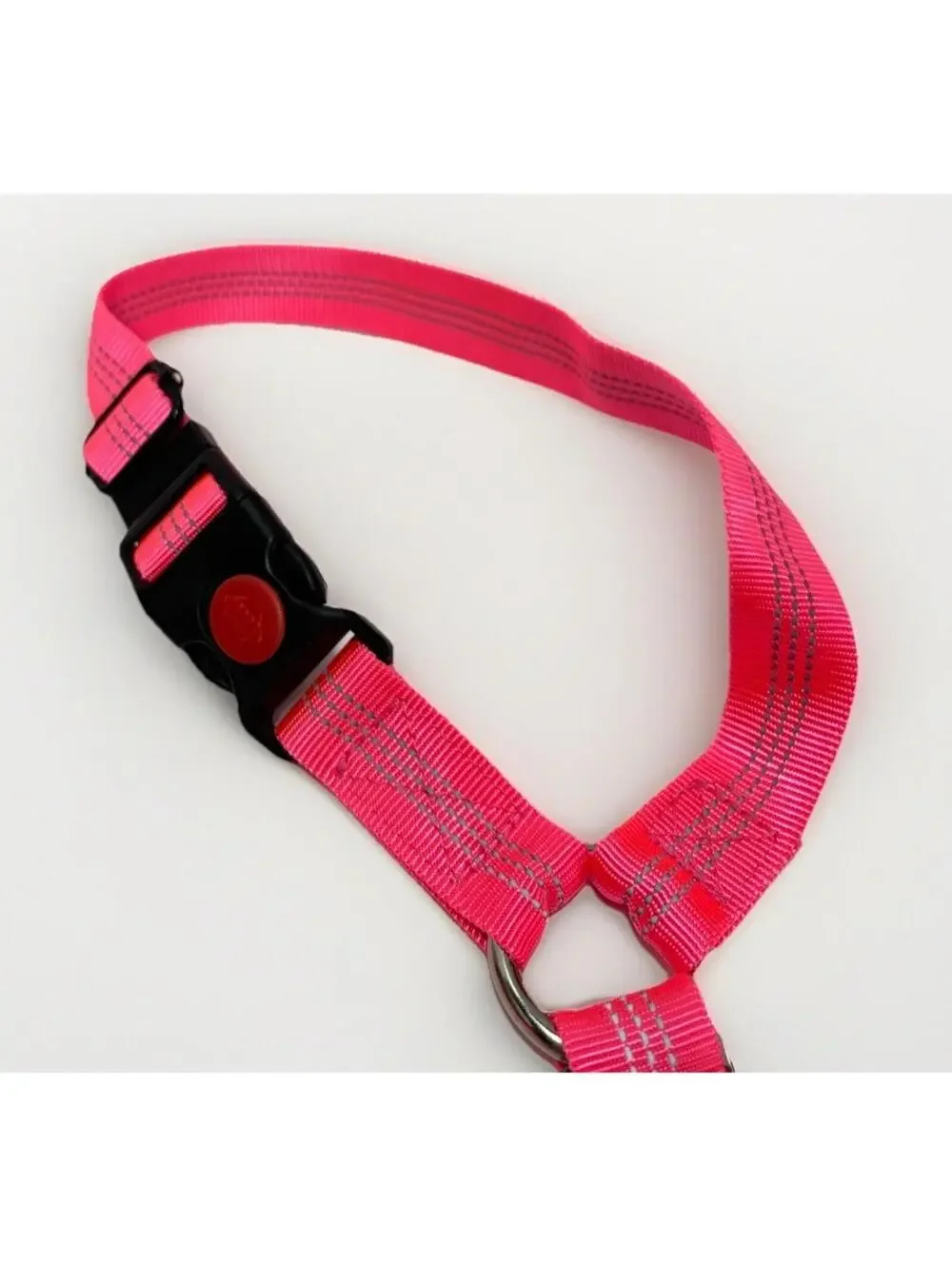 Pet Seat Belt Leash Adjustable Hot Pink Multifunctional Car Travel Safety Belt